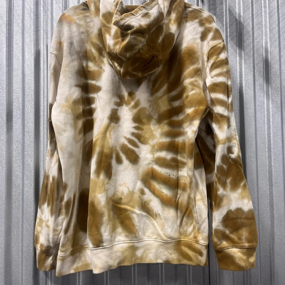 Vans Brown and Cream Tie-Dye Hoodie - Picture 3 of 7